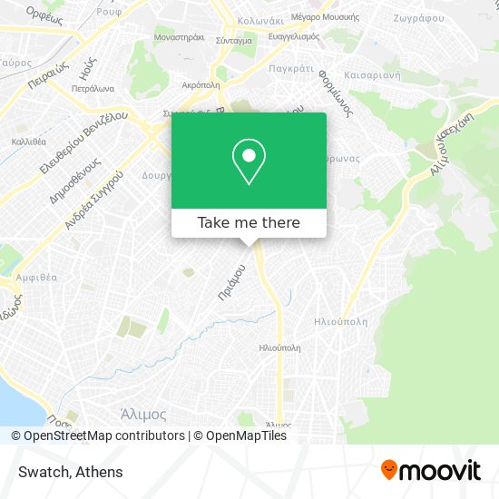 Swatch map