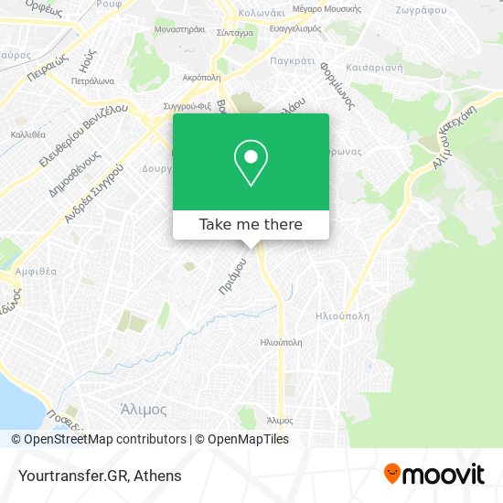 Yourtransfer.GR map