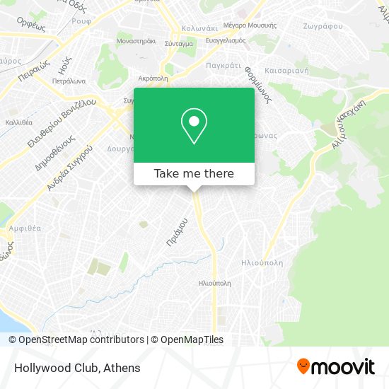 Hollywood Club map