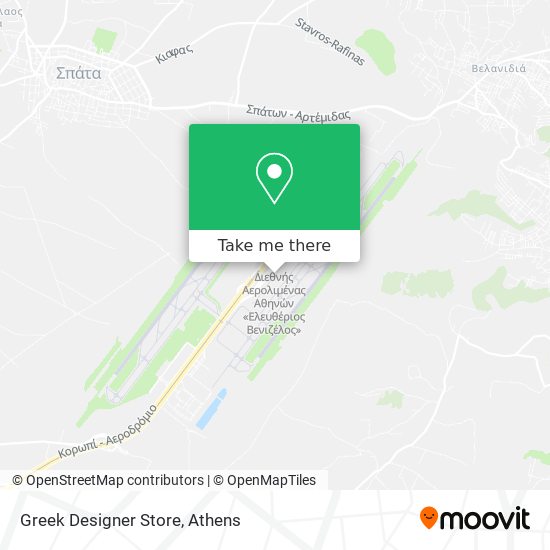 Greek Designer Store map