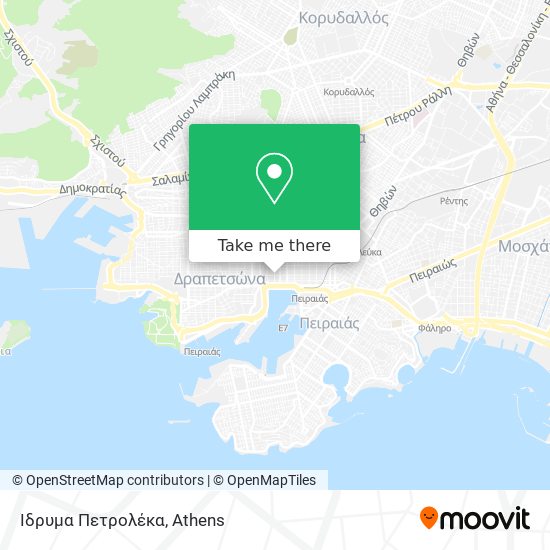 Ίδρυμα Πετρολέκα map