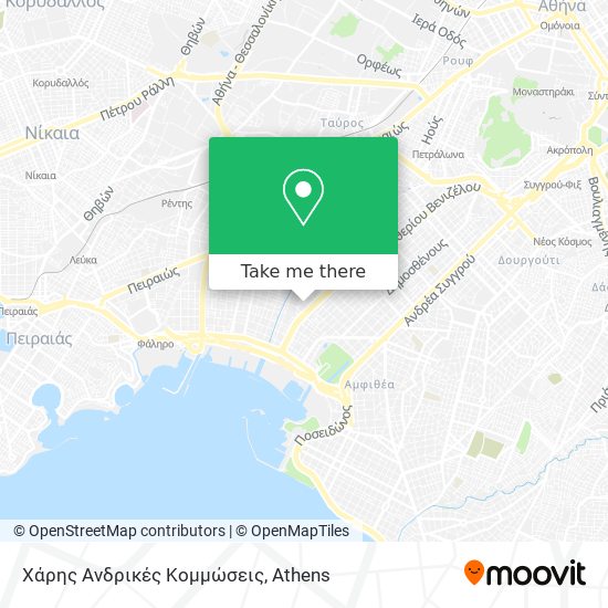 Χάρης Ανδρικές Κομμώσεις map