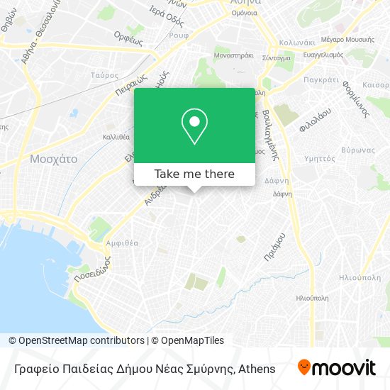 Γραφείο Παιδείας Δήμου Νέας Σμύρνης map