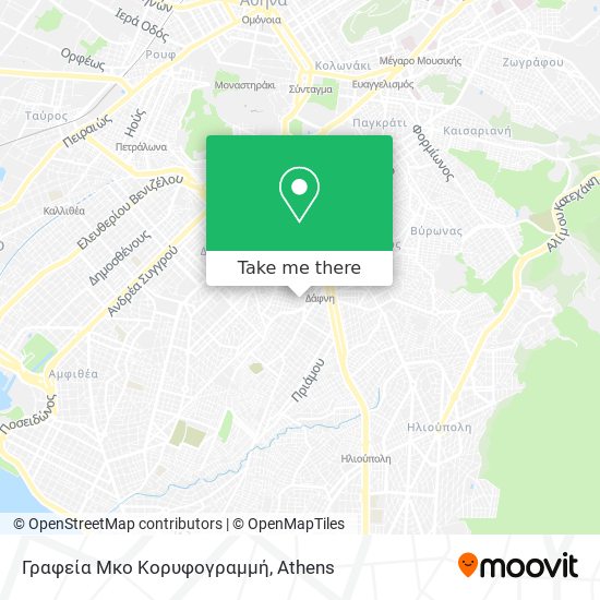 Γραφεία Μκο Κορυφογραμμή map