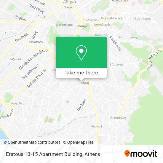 Eratous 13-15 Apartment Building map