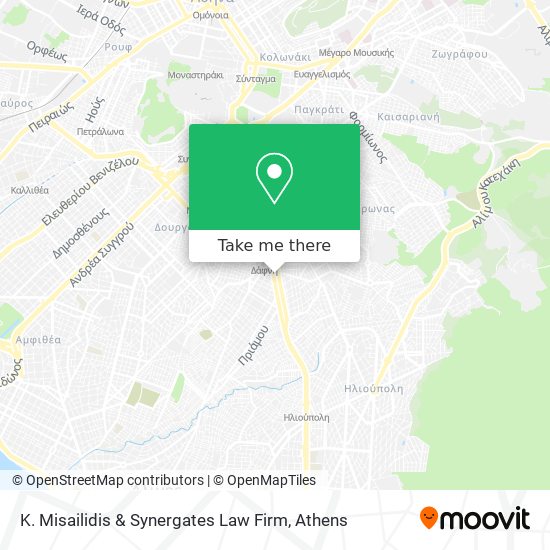 K. Misailidis & Synergates Law Firm map