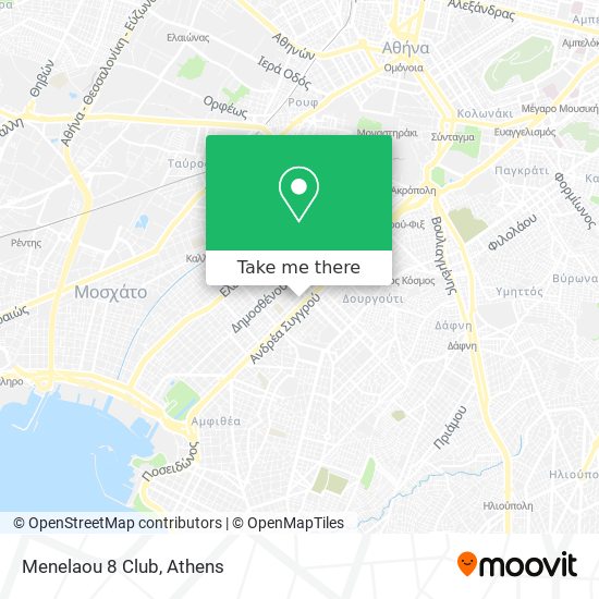 Menelaou 8 Club map