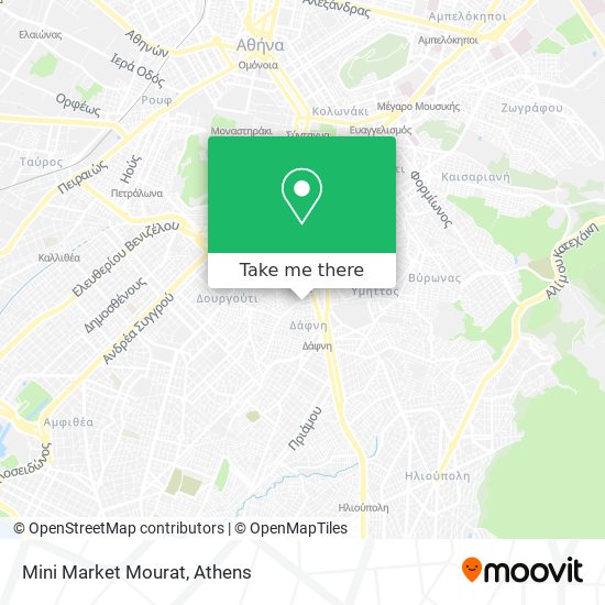 Mini Market Mourat map