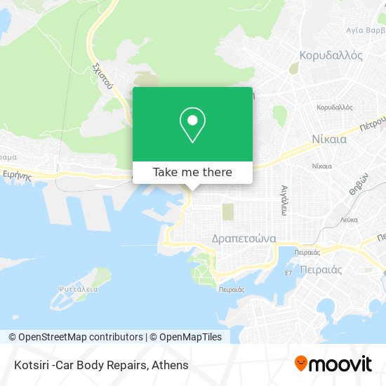 Kotsiri -Car Body Repairs map