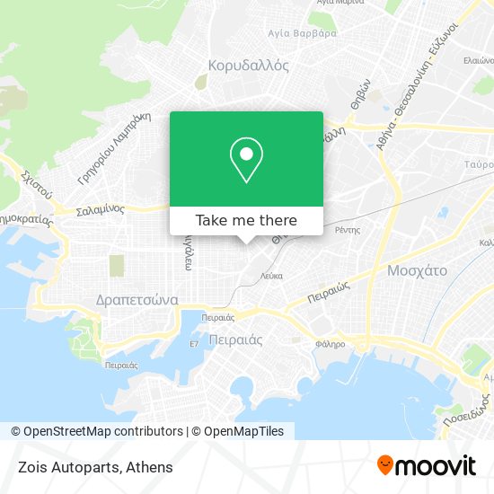 Zois Autoparts map
