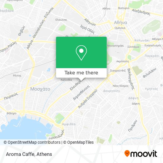 Aroma Caffe map