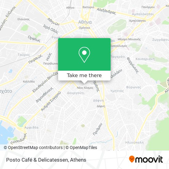 Posto Café & Delicatessen map
