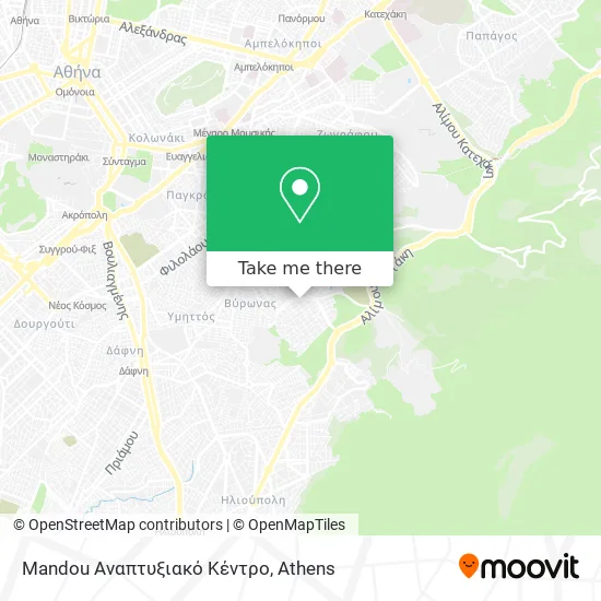 Mandou Αναπτυξιακό Κέντρο map