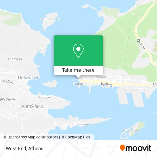 West End map