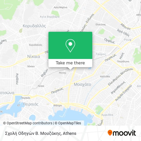 Σχολή Οδηγών Β. Μουζάκης map