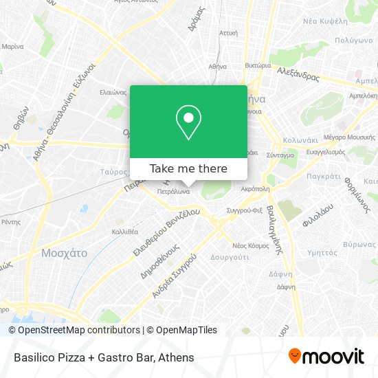 Basilico Pizza + Gastro Bar map