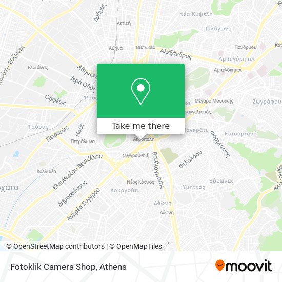 Fotoklik Camera Shop map
