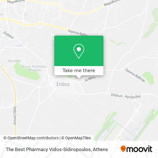The Best Pharmacy Vidos-Sidiropoulos map