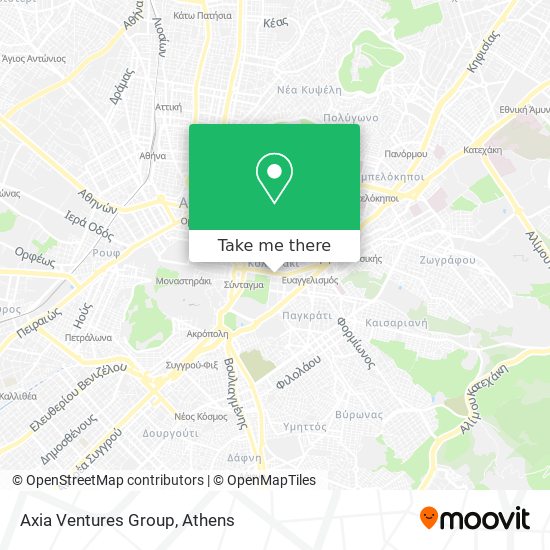 Axia Ventures Group map