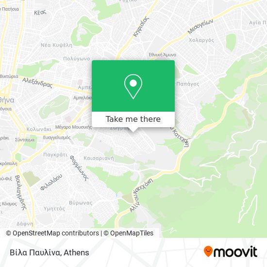 Βίλα Παυλίνα map