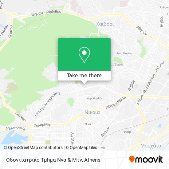 Οδοντιατρικο Τμhμα Ννα & Μτν map