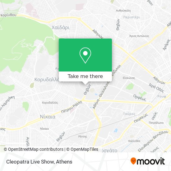 Cleopatra Live Show map