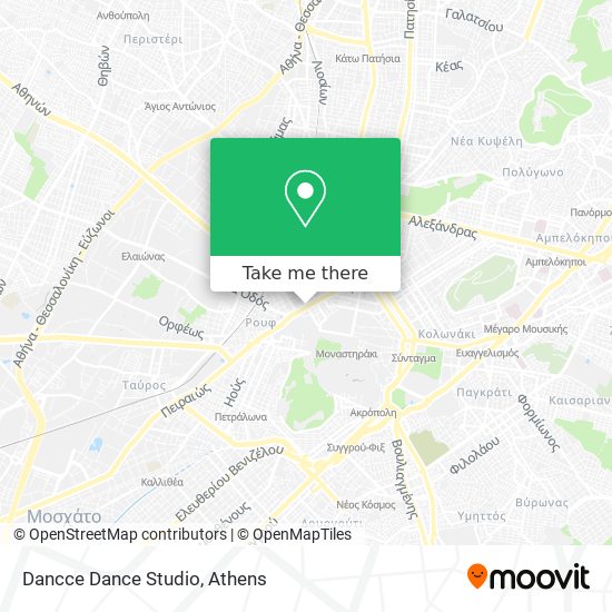 Dancce Dance Studio map