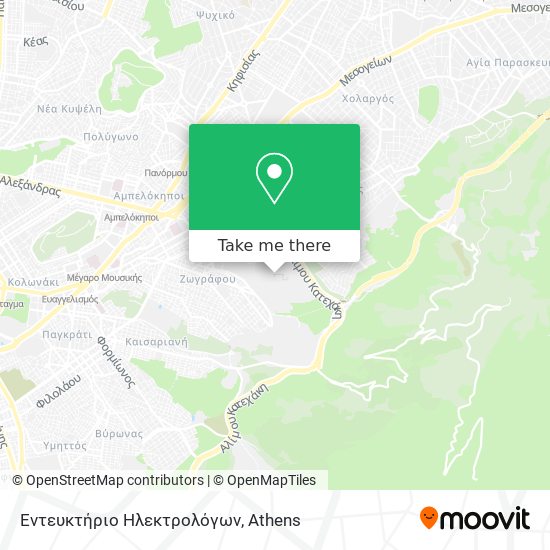 Εντευκτήριο Ηλεκτρολόγων map