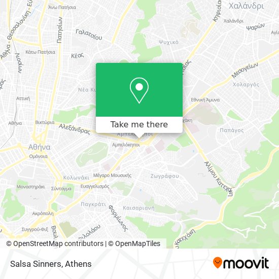 Salsa Sinners map