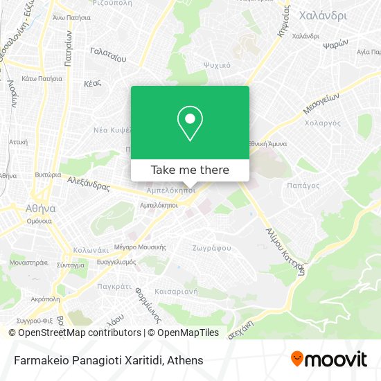 Farmakeio Panagioti Xaritidi map