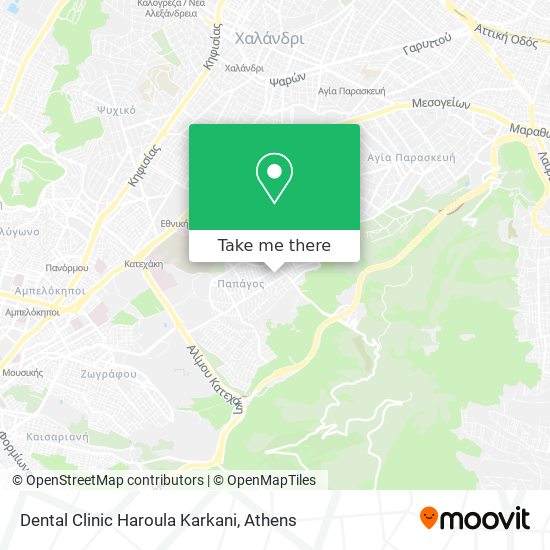 Dental Clinic Haroula Karkani map