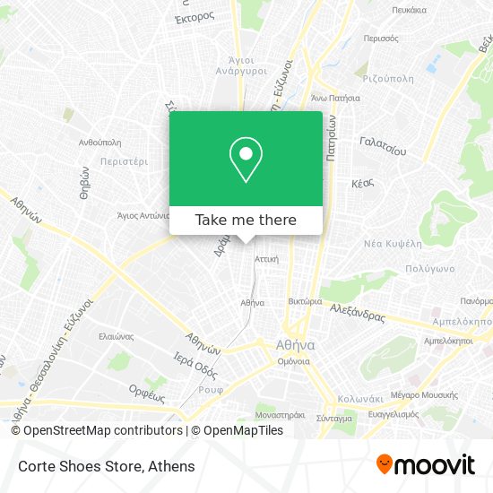 Corte Shoes Store map