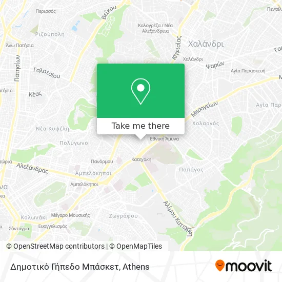 Δημοτικό Γήπεδο Μπάσκετ map