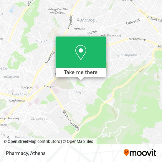 Pharmacy map