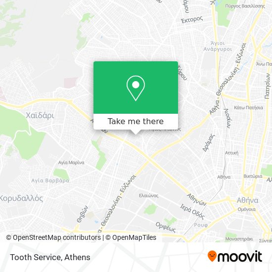 Tooth Service map