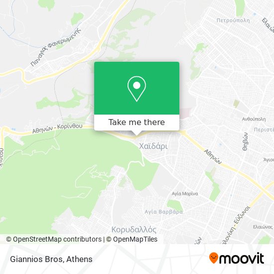 Giannios Bros map