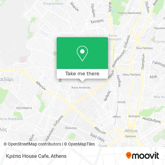 Κρέπα House Cafe map