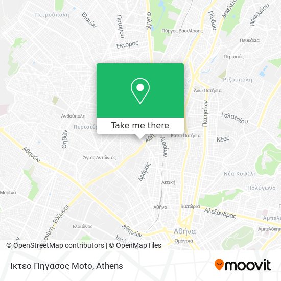 Ικτεο Πηγασος Moto map