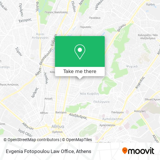 Evgenia Fotopoulou Law Office map