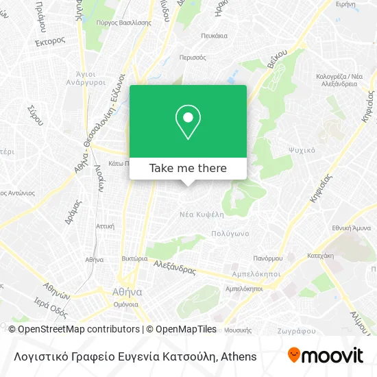 Λογιστικό Γραφείο Ευγενία Κατσούλη map