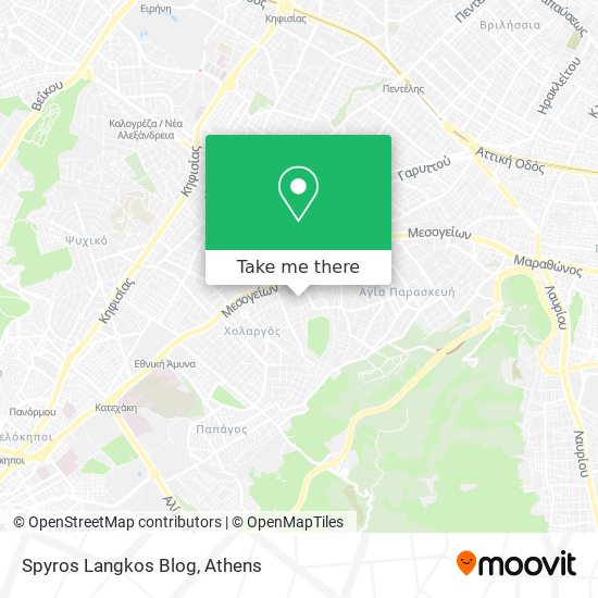 Spyros Langkos Blog map