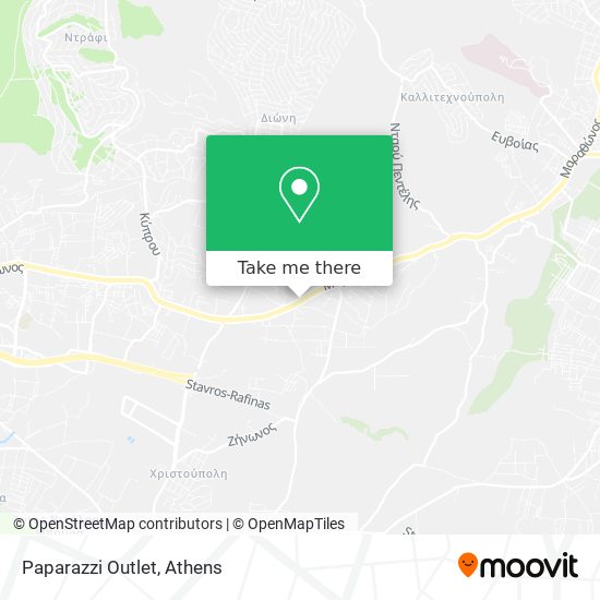 Paparazzi Outlet map