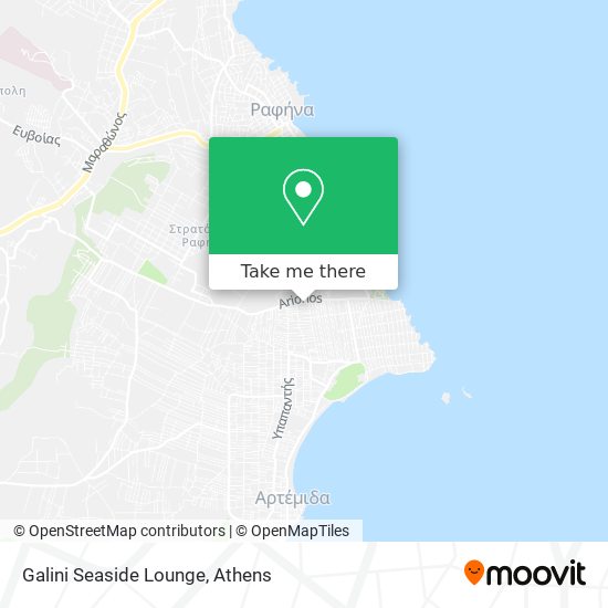 Galini Seaside Lounge map