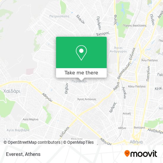 Everest map