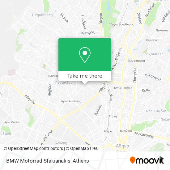 BMW Motorrad Sfakianakis map