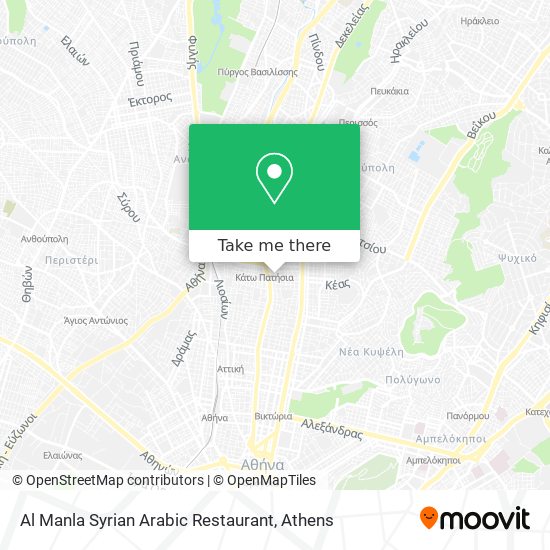 Al Manla Syrian Arabic Restaurant map