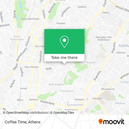 Coffee Time map