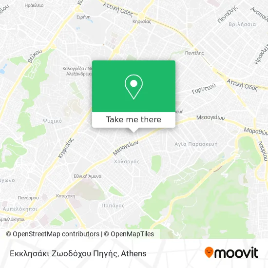 Εκκλησάκι Ζωοδόχου Πηγής map