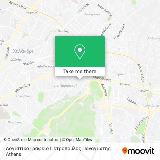 Λογιστικο Γραφειο Πετροπουλος Παναγιωτης map