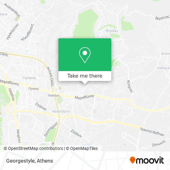 Georgestyle map